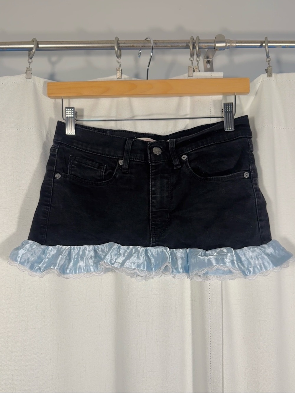 Y2K Levi’s Upcycled Denim Mini Skirt